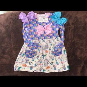 Little girls circus animal dress size 5